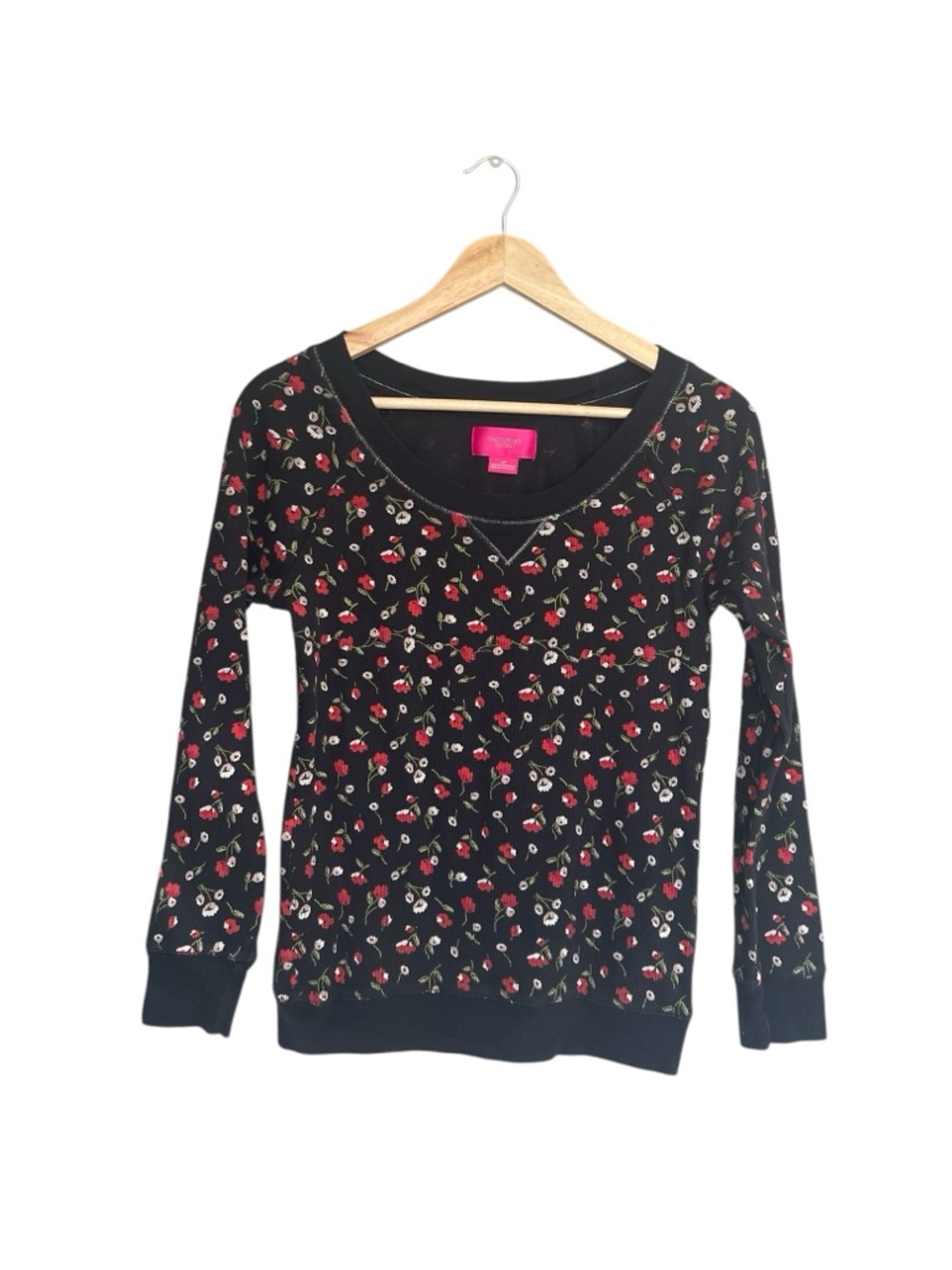 Victoria's Secret Floral Thermal Pajama Top